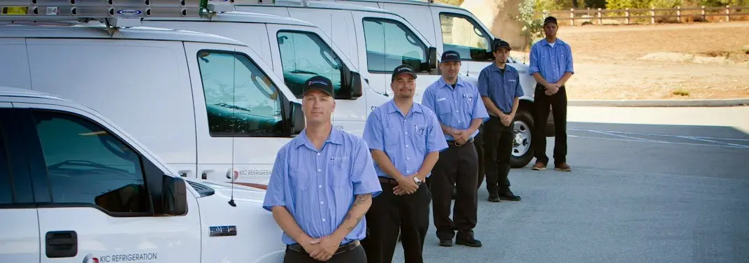 KIC Refrigeration crew ready for Mini Split Repair jobs across Alta Sierra